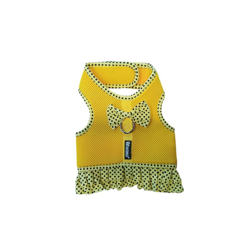 Нагръдник за куче от мрежест неопрен – Дизайн пола на точки PET INTEREST 10