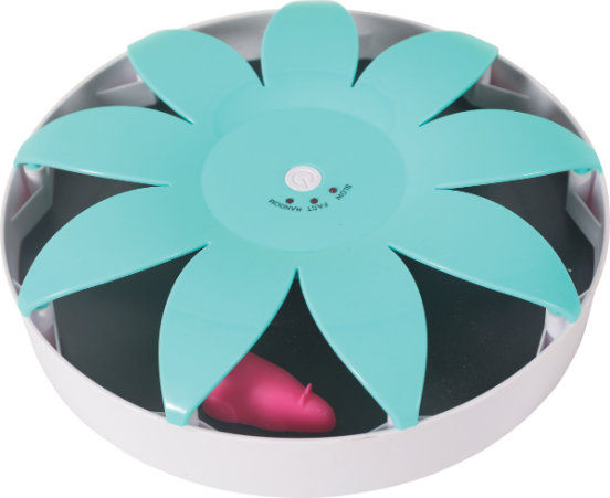 Zolux – интерактивна играчка за котки- лабиринт с въртяща се мишка 1 бр.