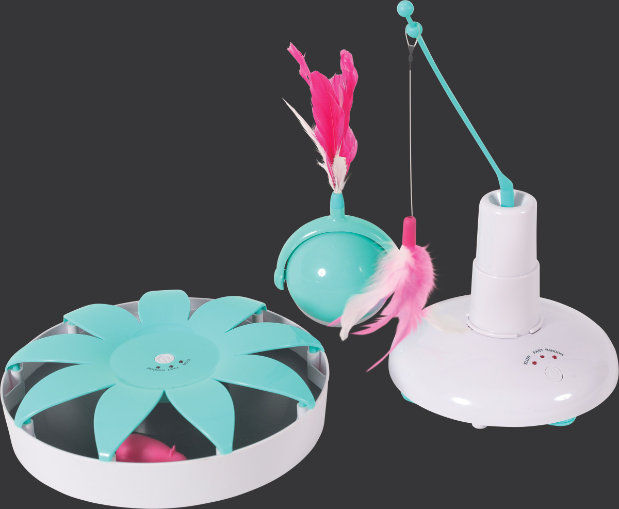 Zolux – интерактивна играчка за котки- лабиринт с въртяща се мишка 1 бр. 4