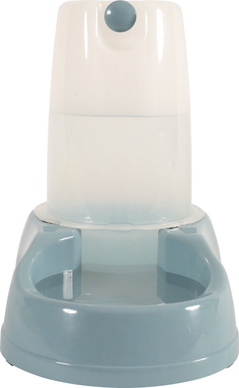 Пластмасов диспенсър Zolux за вода 3,5л – с противоплъзгаща основа син