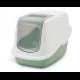 Кот. тоалетна къща Nestor 56х39х38.5 бяло/пастелно зелено 2