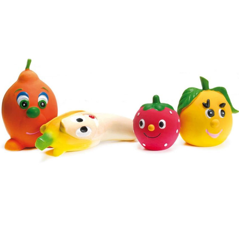 Латексова играчка със звук 9-14 см. Record микс 2