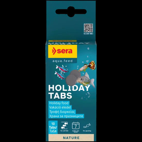 sera Holiday 10 таблетки - суха храна за една седмица