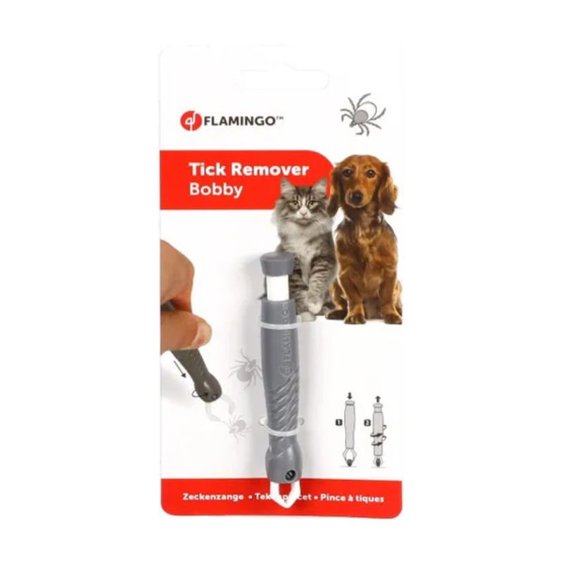 Flamingo TICK REMOVER BOBBY- Щипка за вадене на кърлежи