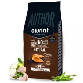 Ултpa пpeмиyм cyxa xpaнa OWNAT AUTHOR GRAIN FREE ROOSTER мoнo пpoтeин 10кг.