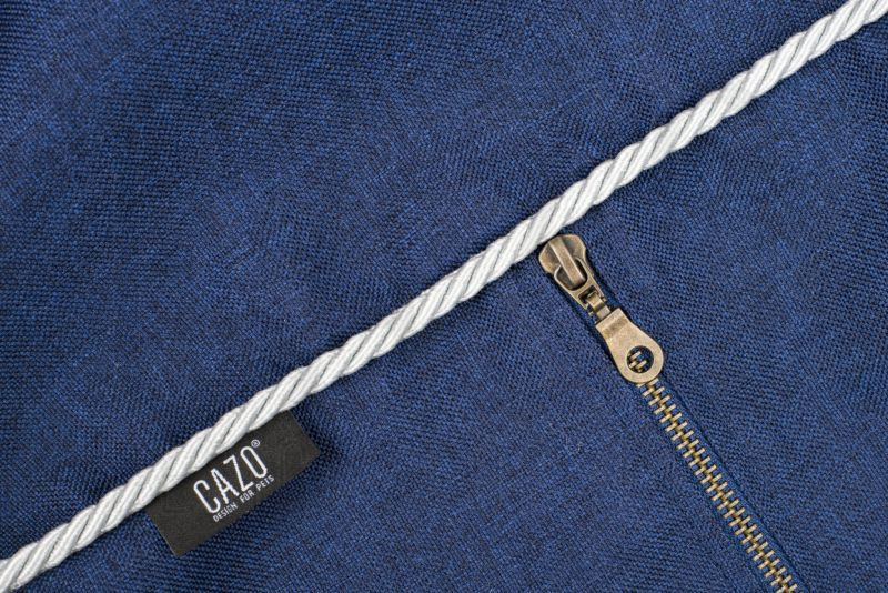 Луксозно кучешко легло Cazo Royal Line син 75 x 60 см. 4