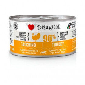 Консервирана храна за кучета Disugual Wet food Turkey с 96% пуешко месо 150гр.