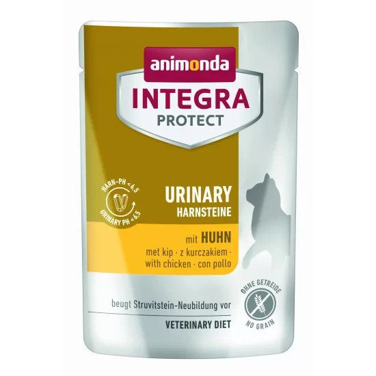 Integra Protect Struvit Urinary с пиле, профилактична храна, 85 г пауч