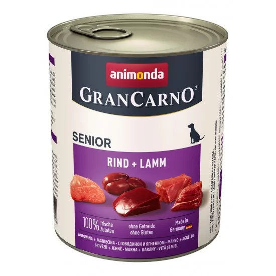 GranCarno® Senior говеждо+ агне , 400 гр