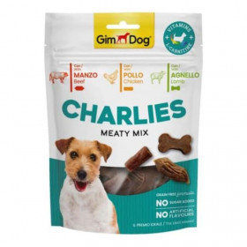 GIMDOG CHARLIES MEATY MIX (WITH BEEF, CHICKEN, LAMB) 70GR