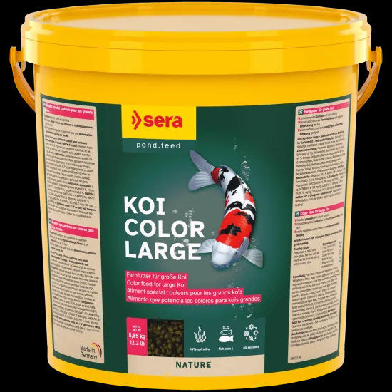 sera Koi Color Nature Large - оцветяваща храна за големи Кои 5.55