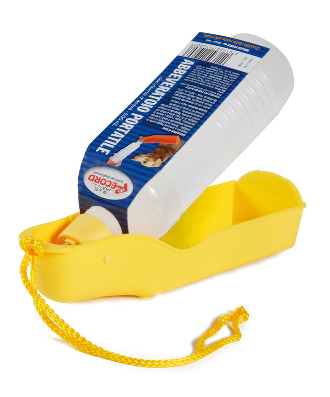 Бутилка + купичка за разходка 500 мл. Record  Розов 4