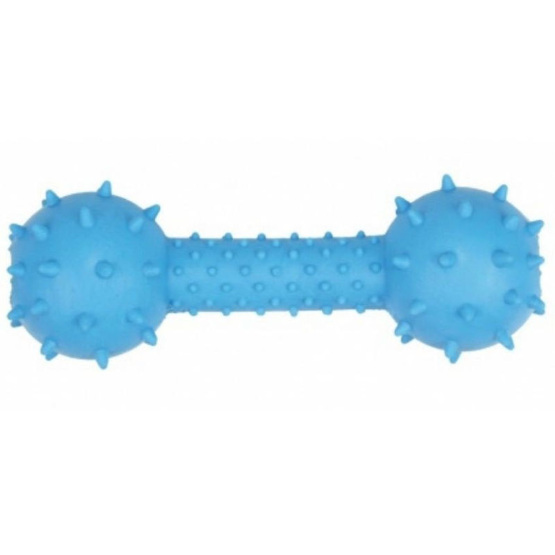 Дентална, гумена играчка за кучета PET NOVA – гиричка със звънче 14см, с аромат на телешко 14 см. 2