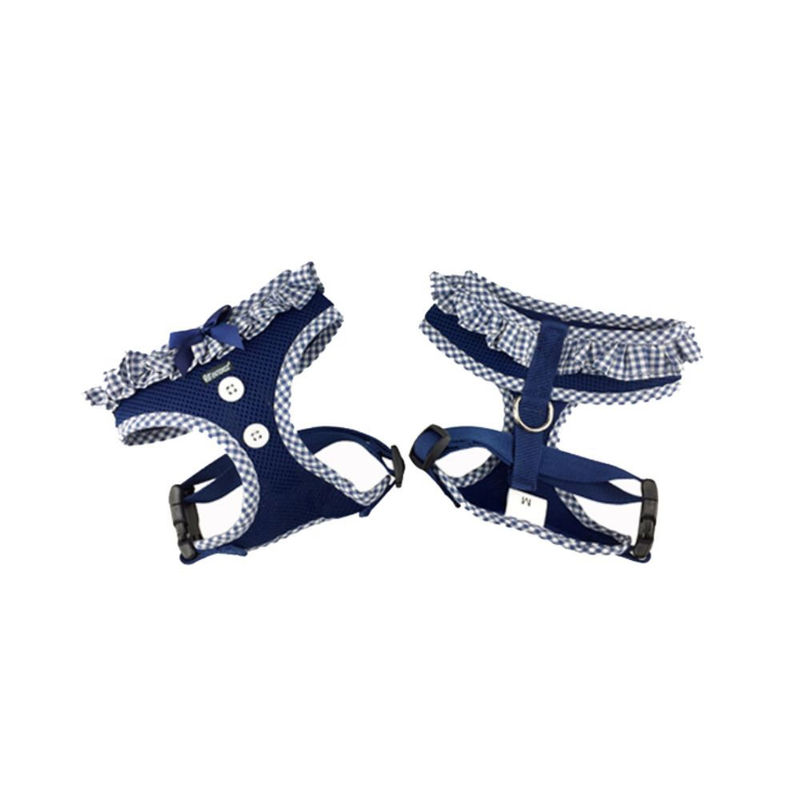 Нагръдник от неопрен с якичка PET INTEREST GINGHAM PIPING 12