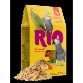 Яйчна храна за средни и големи папагали RIO Eggfood for parakeets and parrots 250гр