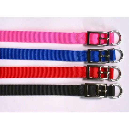 anipro нашийник изк.лента 1.0/35см розов