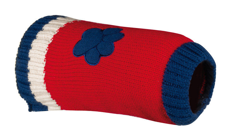 Плетен пуловер за кучета със сърце Record 40 см. 7