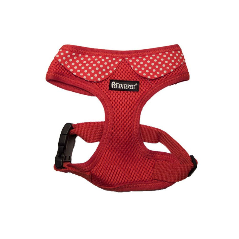 Нагръдник от неопрен с яка PET INTEREST Mesh Harness with Collar 10