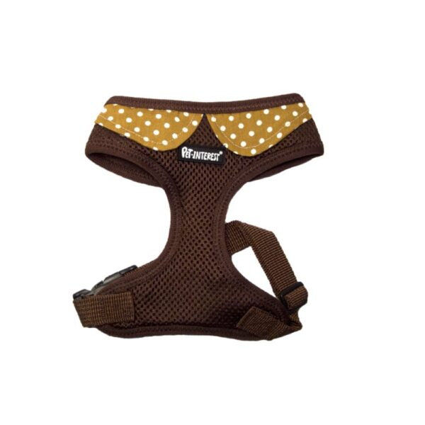 Нагръдник от неопрен с яка PET INTEREST Mesh Harness with Collar 13