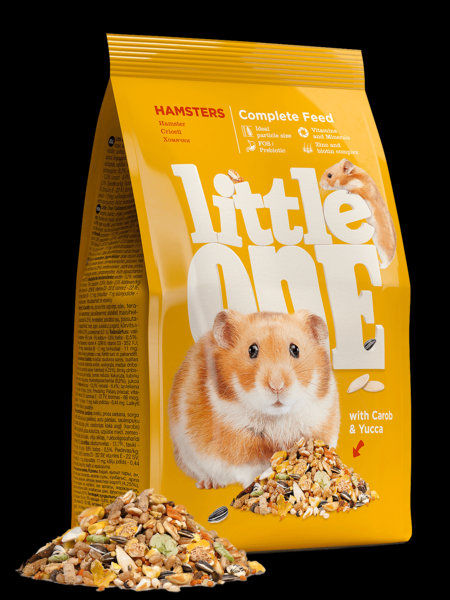 Здравословна храна за хамстери Little One Feed for hamsters със семена, ядки и редки плодове 0.900кг.