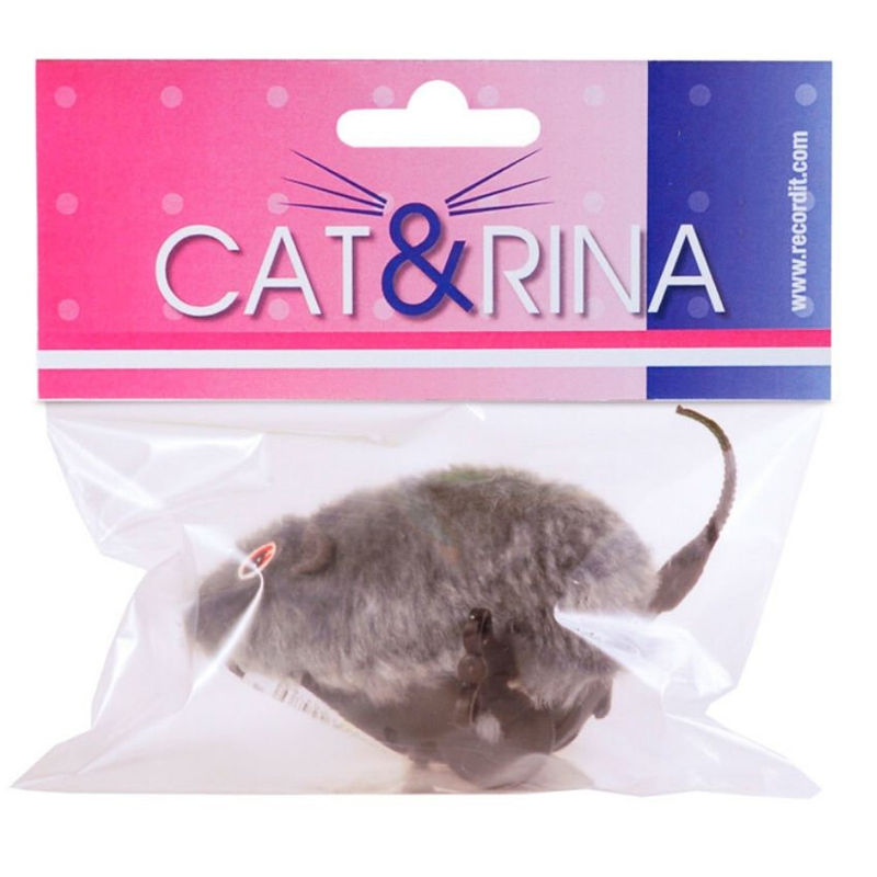 Играчка за котка Cat&Rina мишка 8 см микс 2