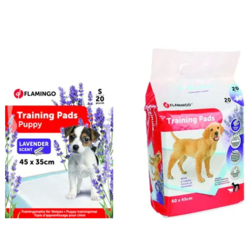 Абсорбиращи хигиенни пелени Flamingo Lavender с Лавандула 20 бр 90×60 см. 3