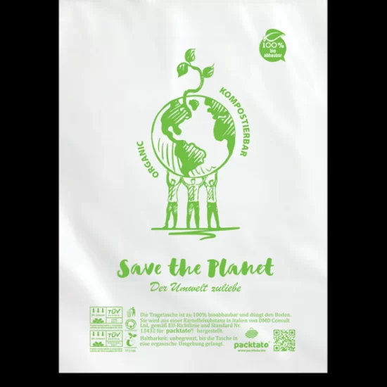 SmartPack Еко пликове за насипни храни 270х350 мм, 1000 бр, прозрачни