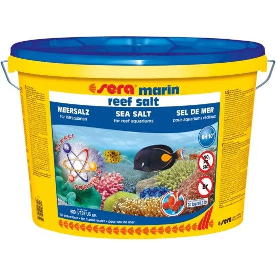 sera marine salt 20 кг морска сол