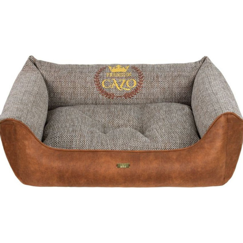 Меко, луксозно легло Cazo Soft bed Premium- кафяво 63 x 48 см.