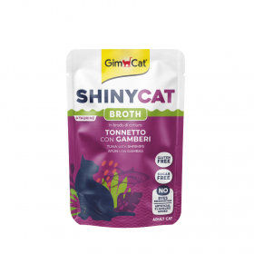 GC SHINYCAT POUCH TUNA WITH SHRIMPS IN BROTH 70g