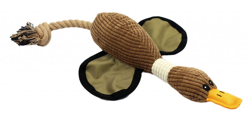 Плюшена играчка пате с въже за дърпане PET NOVA 45 см. 3