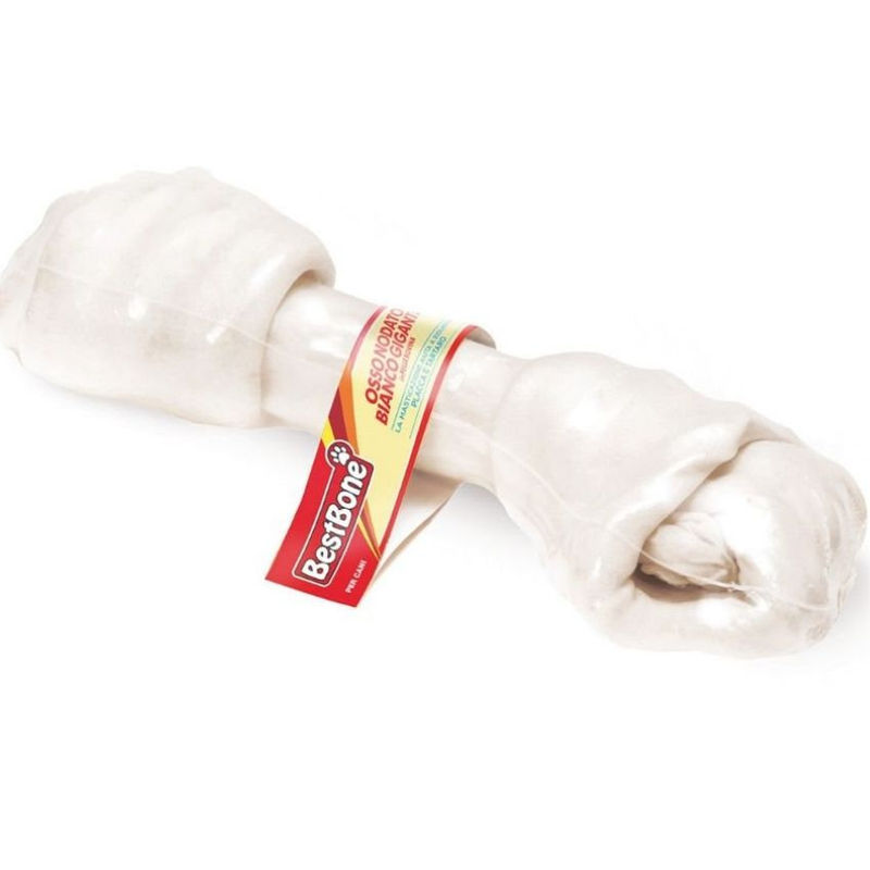 Кокал от пресована кожа BestBone Record – дълготрайно занимание  10 см. 3