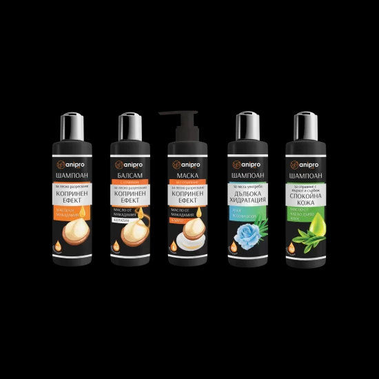 anipro Lux шампоан за куче, спокойна кожа 200мл