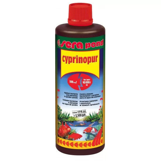 sera ciprinopur - лекарство за рибки, 250 мл