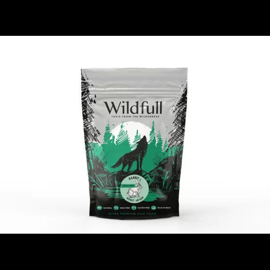 Wildfull Dog Rabbit All Size - за кучета от всички породи, заек 700 гр
