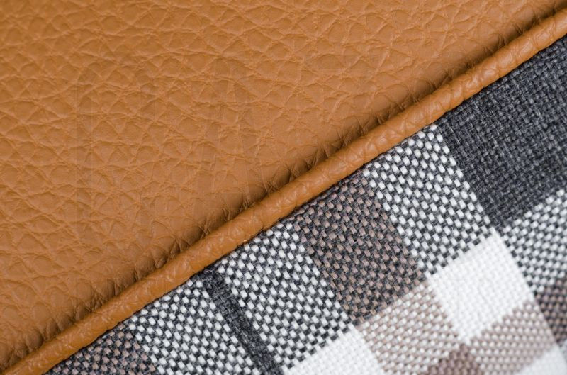 Стилно кучешко легло изработено от еко кожа и памук CAZO Oxford  63 x 48 см. 4