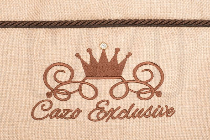 Луксозно кучешко легло Cazo Royal Line беж 95 x 75 см. 3