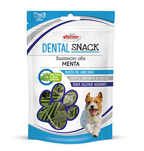 Дентални пръчици Record Dental Snack с мента  75 гр. 2