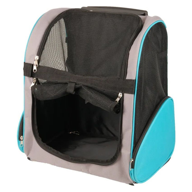 Транспортна количка за кучета и котки, куфар Flamingo TROLLEY TIRZA 38x26x46CM Сив 4