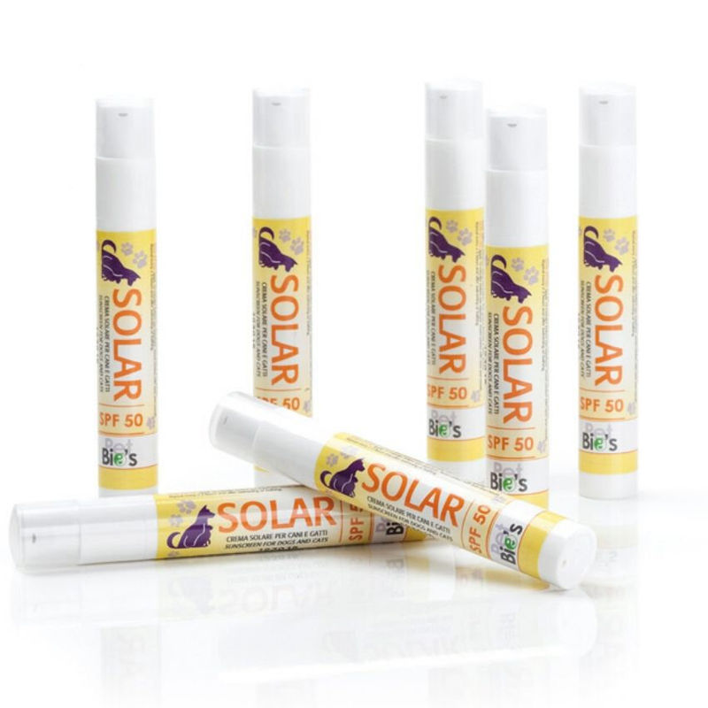 Слънцезащитен лосион Record – Защита с фактор 50 за кучета и котки  10 мл