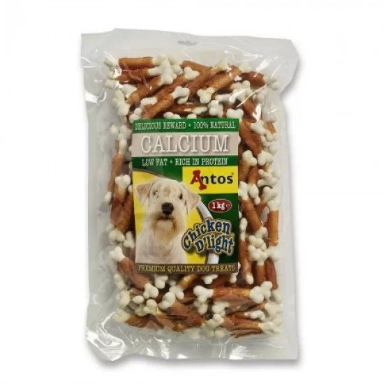 Antos Calcium Chicken D`light кокалчета с пиле, 1кг