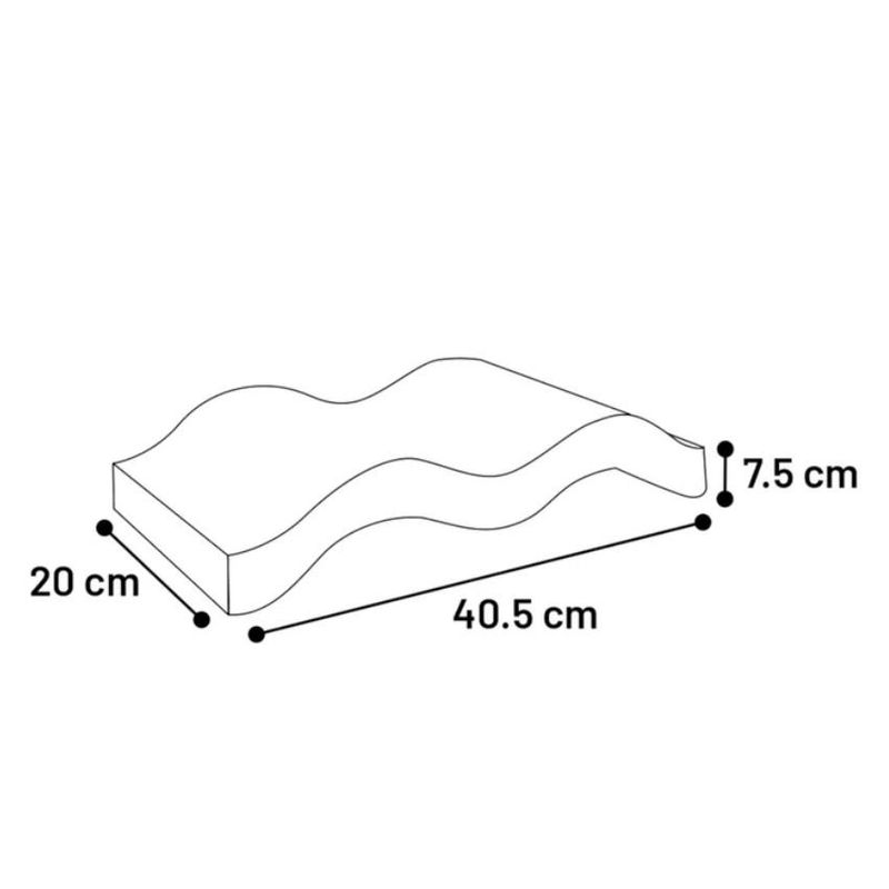 Вълниста драскалка за котки Flamingo Cat scratch board Mawimbi wave с котешка трева натурален 2