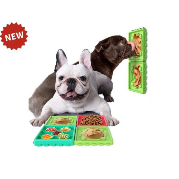 Интерактивна играчка за домашен любимец PET INTEREST Multifunctional Licking Puzzle (set 4pcs) 5