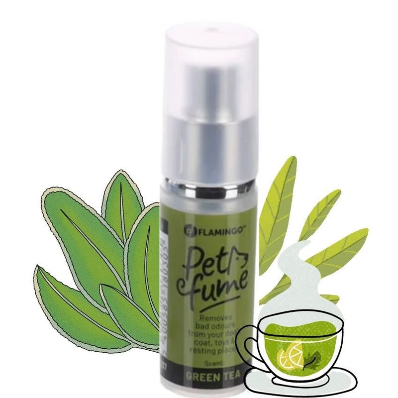 Парфюм за кучета с зелен чай – Flamingo PERFUME DAIKA green tea – 9 мл 1 бр.