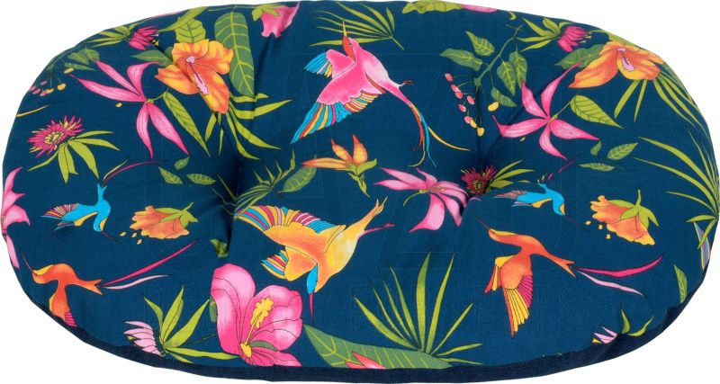 Мек матрак за кучета изработен от памук, лесен за почистване CAZO Flower 60 × 86 × 10 см.