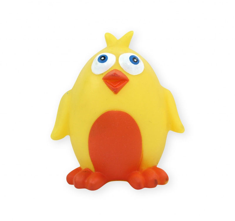 Винилова кучешка играчка PET NOVA патенце със звук 10 см. 10 см. 2