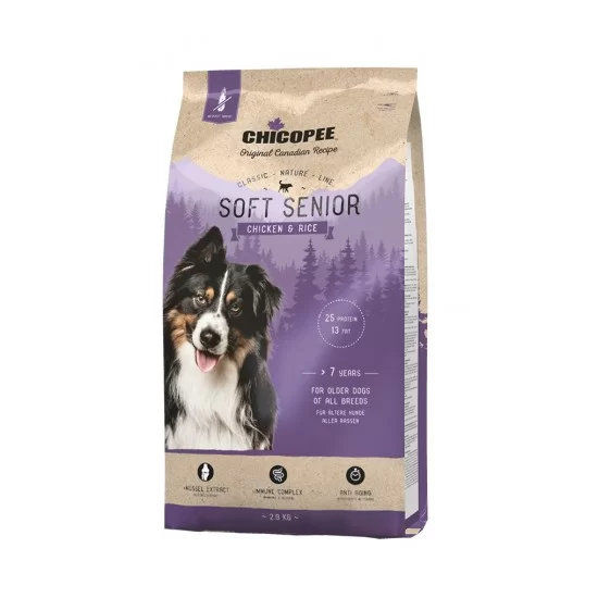 Chicopee Classic Nature Soft Senior полувлажна храна за кучета над 7 години, мека гранула с пилешко и ориз, 2 кг 5