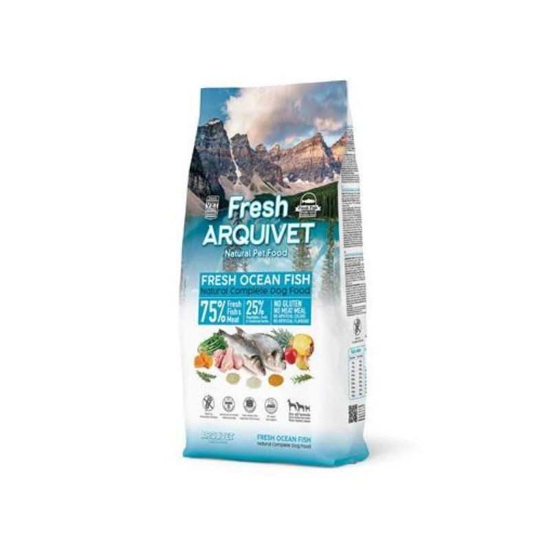 Arquivet Semi-moist Fresh Ocean Fish 2,5kg Полумокра Кучешка Храна От Пресна Океанска Риба 2,5кг.