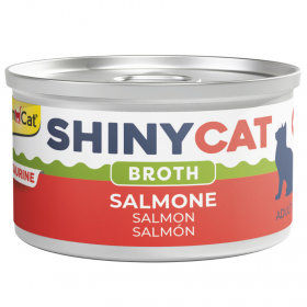 GC SHINYCAT SALMON IN BROTH 70g