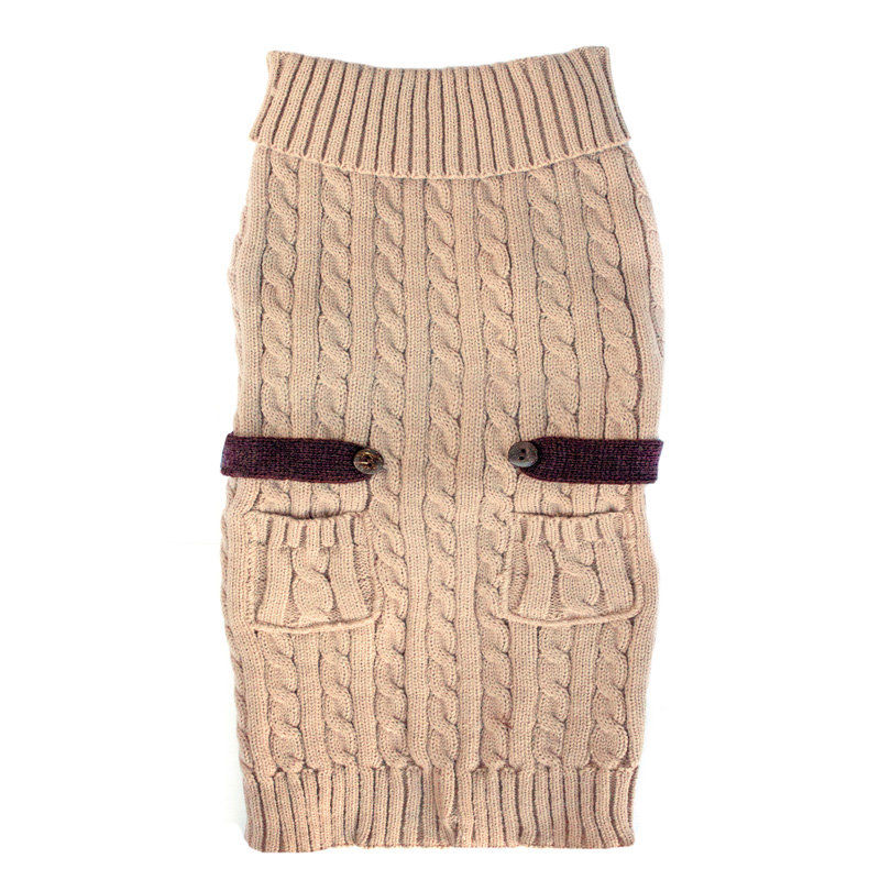 Плетен пуловер за кучета Record 25 см. 3